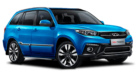 Купить Chery Tiggo 3 I 2025 2026 в Новосибирске - Летный микрорайон 12 - auto-stocks.ru - цвет Аквамарин
