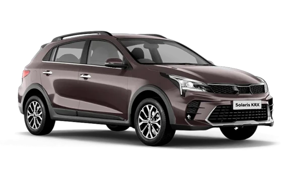Купить Solaris KRX  2024 2025 в Новосибирске - Летный микрорайон 12 - auto-stocks.ru - цвет Liquid sand