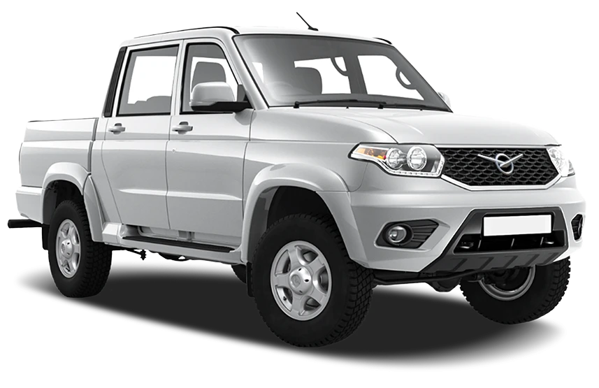 Купить UAZ Pickup New  2024 2025 в Новосибирске - Летный микрорайон 12 - auto-stocks.ru - цвет Серебристый металлик