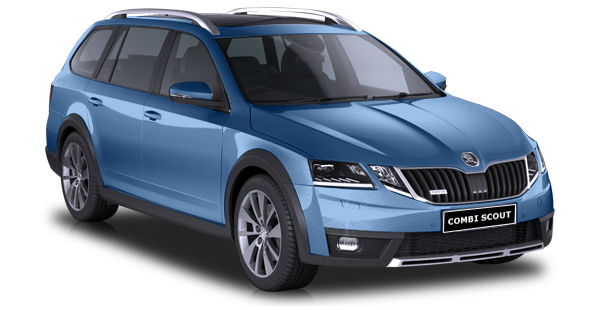Купить Skoda Octavia Scout III (A7) Рест 2025 2026 в Новосибирске - Летный микрорайон 12 - auto-stocks.ru - цвет Race Blue