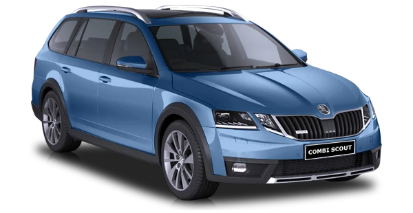 Купить Skoda Octavia Scout 2024 2025 в Новосибирске - Летный микрорайон 12 - auto-stocks.ru - цвет Race Blue