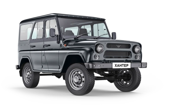 Купить UAZ Hunter  2024 2025 в Новосибирске - Летный микрорайон 12 - auto-stocks.ru - цвет Темно-серый металлик
