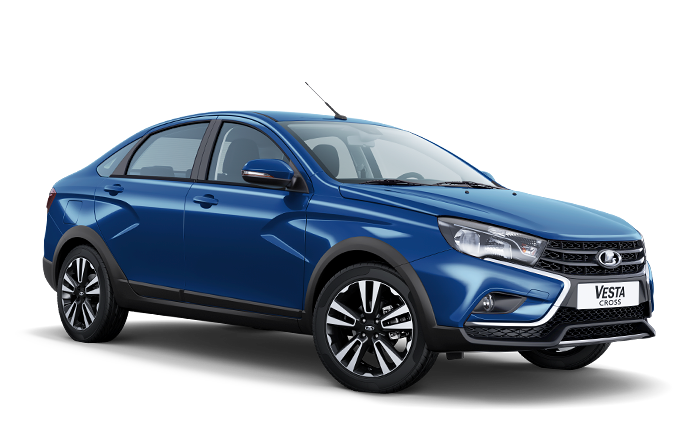 Купить Lada Vesta Cross I 2025 2026 в Новосибирске - Летный микрорайон 12 - auto-stocks.ru - цвет Темно-синий "Блюз" (492)