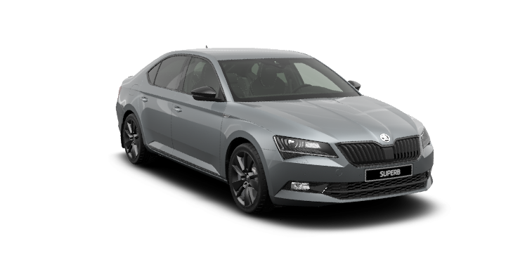 Купить Skoda Superb Sportline III 2025 2026 в Новосибирске - Летный микрорайон 12 - auto-stocks.ru - цвет Серый Business металлик