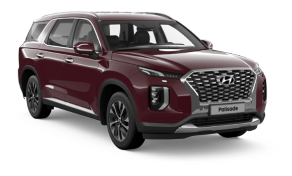 Купить Hyundai Palisade I 2025 2026 в Новосибирске - Летный микрорайон 12 - auto-stocks.ru - цвет Темно-красный / Sierra Burgundy (W7B)