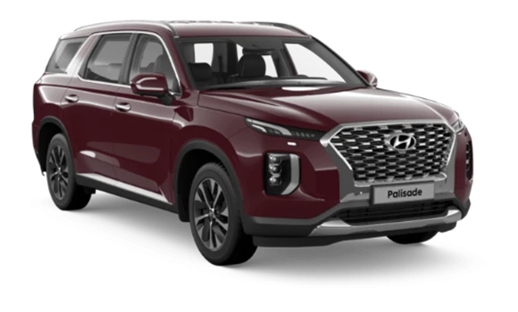 Купить Hyundai Palisade  2024 2025 в Новосибирске - Летный микрорайон 12 - auto-stocks.ru - цвет Темно-красный / Sierra Burgundy (W7B)