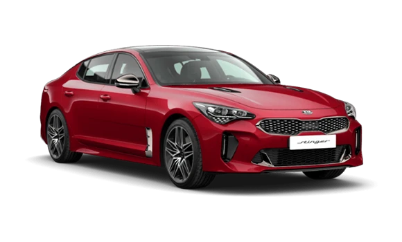 Купить KIA Stinger New  2024 2025 в Новосибирске - Летный микрорайон 12 - auto-stocks.ru - цвет Hi Chroma Red