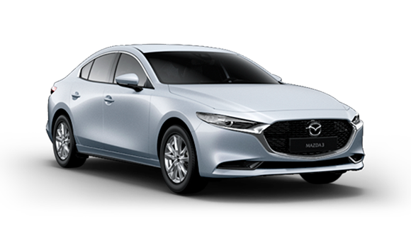 Купить Mazda 3 Sedan IV 2025 2026 в Новосибирске - Летный микрорайон 12 - auto-stocks.ru - цвет Snowflake White Pearl