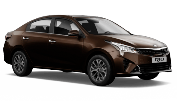 Купить KIA Rio IV Рест 2025 2026 в Новосибирске - Летный микрорайон 12 - auto-stocks.ru - цвет Siena Brown