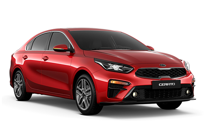Купить KIA New Cerato  2024 2025 в Новосибирске - Летный микрорайон 12 - auto-stocks.ru - цвет Runway Red (CR5)