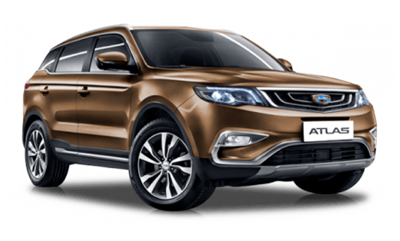 Купить Geely Atlas I 2025 2026 в Новосибирске - Летный микрорайон 12 - auto-stocks.ru - цвет Коричневый