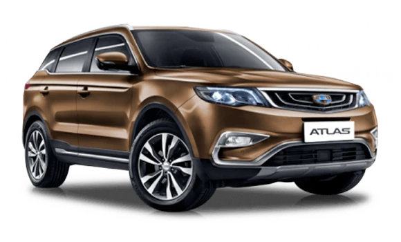 Купить Geely Atlas  2024 2025 в Новосибирске - Летный микрорайон 12 - auto-stocks.ru - цвет Коричневый