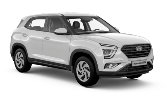 Купить Hyundai Creta New  2024 2025 в Новосибирске - Летный микрорайон 12 - auto-stocks.ru - цвет Белый / Atlas White