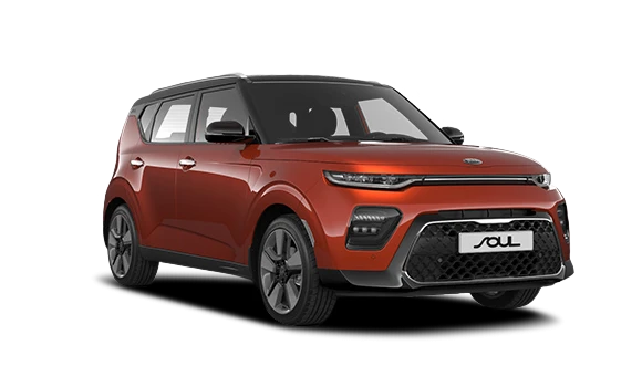 Купить KIA New Soul  2024 2025 в Новосибирске - Летный микрорайон 12 - auto-stocks.ru - цвет Cherry Black + Mars Orange