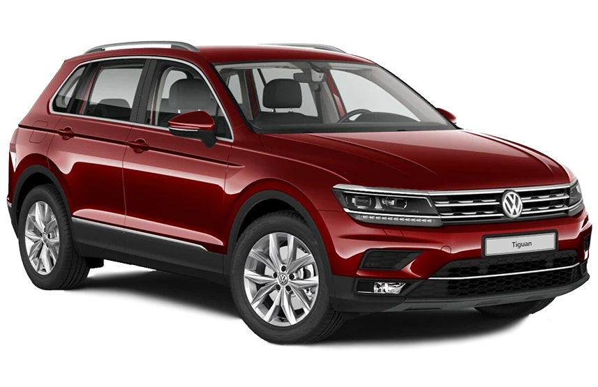 Купить Volkswagen Tiguan  2024 2025 в Новосибирске - Летный микрорайон 12 - auto-stocks.ru - цвет Красный `Ruby`, металлик