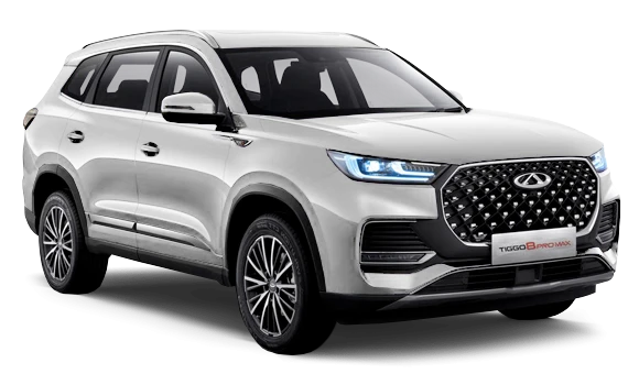 Купить Chery Tiggo 8 Pro MAX  2024 2025 в Новосибирске - Летный микрорайон 12 - auto-stocks.ru - цвет Искрящийся белый
