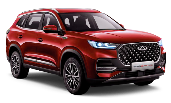 Купить Chery Tiggo 8 Pro Max I 2025 2026 в Новосибирске - Летный микрорайон 12 - auto-stocks.ru - цвет Огненный красный