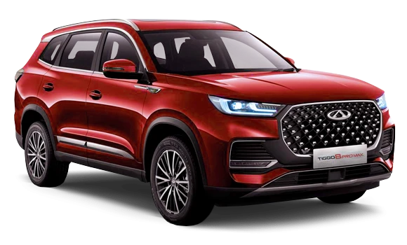 Купить Chery Tiggo 8 Pro MAX  2024 2025 в Новосибирске - Летный микрорайон 12 - auto-stocks.ru - цвет Огненный красный
