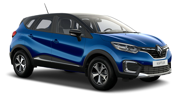 Купить Renault Kaptur I Рест 2025 2026 в Новосибирске - Летный микрорайон 12 - auto-stocks.ru - цвет Синий с черной крышей
