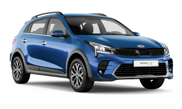 Купить KIA Rio X (x-line) I 2025 2026 в Новосибирске - Летный микрорайон 12 - auto-stocks.ru - цвет Marina Blue