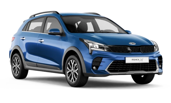 Купить KIA Rio X  2024 2025 в Новосибирске - Летный микрорайон 12 - auto-stocks.ru - цвет Marina Blue