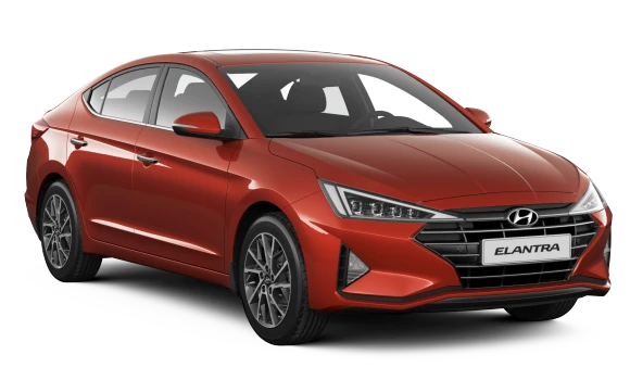 Купить Hyundai Elantra  2024 2025 в Новосибирске - Летный микрорайон 12 - auto-stocks.ru - цвет Красно-оранжевый / Lava Orange