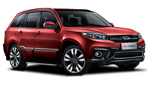 Купить Chery Tiggo 3  2024 2025 в Новосибирске - Летный микрорайон 12 - auto-stocks.ru - цвет Темно-вишневый