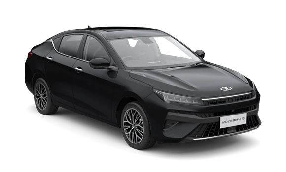 Купить Moskvich 6  2024 2025 в Новосибирске - Летный микрорайон 12 - auto-stocks.ru - цвет Черный