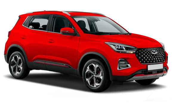 Купить Chery Tiggo 4 Pro  2024 2025 в Новосибирске - Летный микрорайон 12 - auto-stocks.ru - цвет Огненно-красный