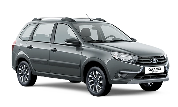 Купить Lada Granta Cross  2024 2025 в Новосибирске - Летный микрорайон 12 - auto-stocks.ru - цвет Серебристо-темно-серый "Борнео"
