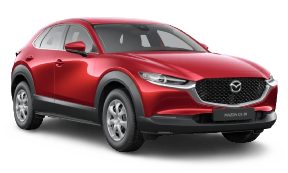 Купить Mazda CX-30  2024 2025 в Новосибирске - Летный микрорайон 12 - auto-stocks.ru - цвет Soul red