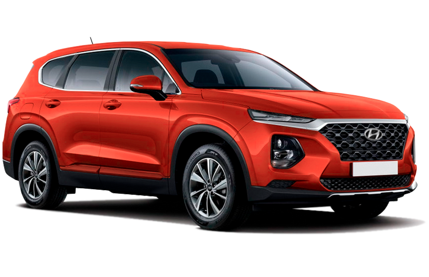 Купить Hyundai Santa Fe IV 2025 2026 в Новосибирске - Летный микрорайон 12 - auto-stocks.ru - цвет Lava Orange (YR2)