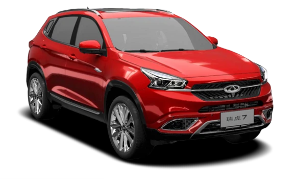 Купить Chery Tiggo 7  2024 2025 в Новосибирске - Летный микрорайон 12 - auto-stocks.ru - цвет Красный