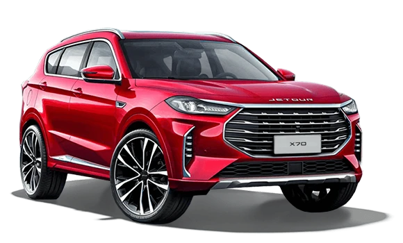 Купить Jetour X70 plus  2024 2025 в Новосибирске - Летный микрорайон 12 - auto-stocks.ru - цвет Красный