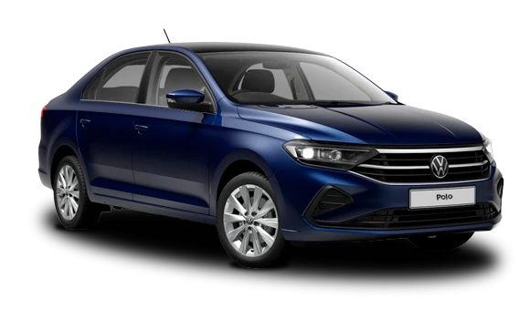 Купить Volkswagen New Polo  2024 2025 в Новосибирске - Летный микрорайон 12 - auto-stocks.ru - цвет Синий Reef металлик