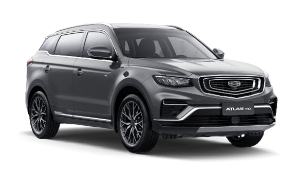 Купить Geely Atlas Pro  2024 2025 в Новосибирске - Летный микрорайон 12 - auto-stocks.ru - цвет Серый металлик