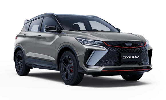 Купить Geely Coolray  2024 2025 в Новосибирске - Летный микрорайон 12 - auto-stocks.ru - цвет Серый