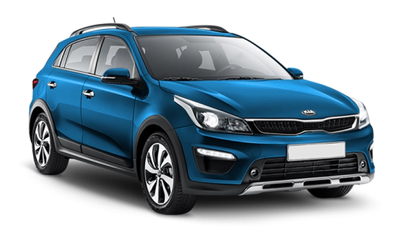 Купить KIA Rio X (x-line) IV 2025 2026 в Новосибирске - Летный микрорайон 12 - auto-stocks.ru - цвет Marina Blue (N4U)