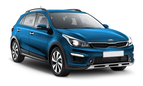 Купить KIA Rio X-Line  2024 2025 в Новосибирске - Летный микрорайон 12 - auto-stocks.ru - цвет Marina Blue (N4U)