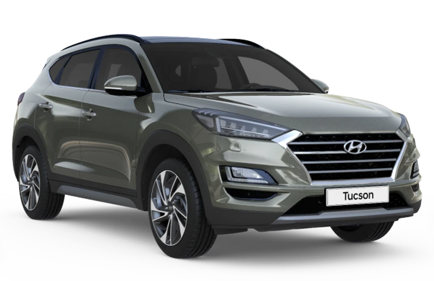 Купить Hyundai Tucson  2024 2025 в Новосибирске - Летный микрорайон 12 - auto-stocks.ru - цвет Тёмно-зеленый / Olivine