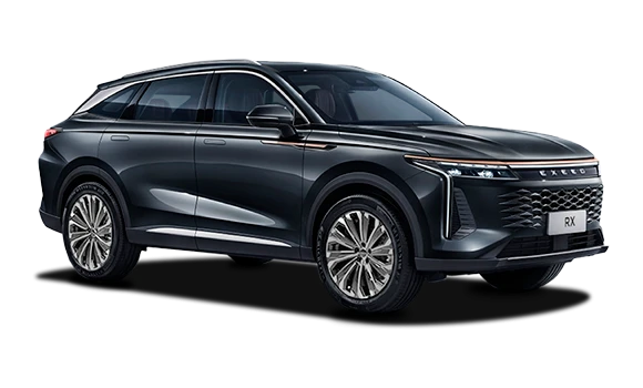Купить EXEED RX  2024 2025 в Новосибирске - Летный микрорайон 12 - auto-stocks.ru - цвет Бескрайний чёрный