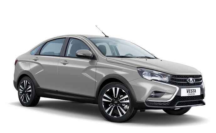 Купить Lada Vesta Cross 2024 2025 в Новосибирске - Летный микрорайон 12 - auto-stocks.ru - цвет Серебристый "Платина" (691)