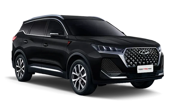 Купить Chery Tiggo 7 Pro Max NEW 2024 2025 в Новосибирске - Летный микрорайон 12 - auto-stocks.ru - цвет Глубокий черный