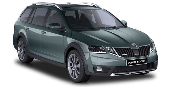 Купить Skoda Octavia Scout 2024 2025 в Новосибирске - Летный микрорайон 12 - auto-stocks.ru - цвет Green