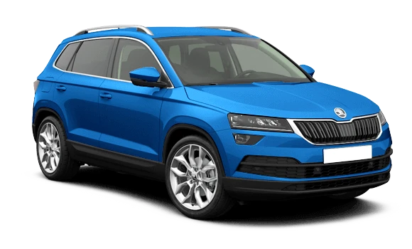 Купить Skoda Karoq  2024 2025 в Новосибирске - Летный микрорайон 12 - auto-stocks.ru - цвет Синий металлик Reef blue