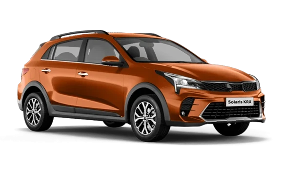Купить Solaris KRX  2024 2025 в Новосибирске - Летный микрорайон 12 - auto-stocks.ru - цвет Burnt Orange