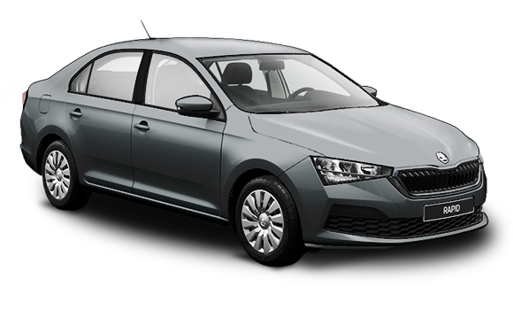 Купить Skoda Rapid II 2025 2026 в Новосибирске - Летный микрорайон 12 - auto-stocks.ru - цвет Серый металлик indium grey
