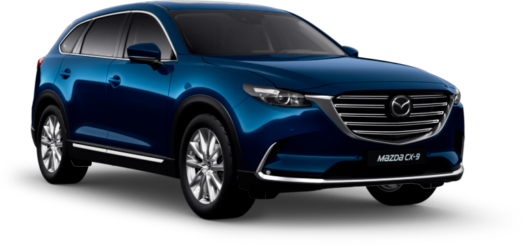 Купить Mazda CX-9 II 2025 2026 в Новосибирске - Летный микрорайон 12 - auto-stocks.ru - цвет Deep Crystal Blue