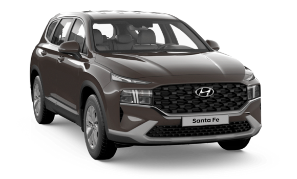 Купить Hyundai Santa Fe IV Рест 2025 2026 в Новосибирске - Летный микрорайон 12 - auto-stocks.ru - цвет Коричневый / Taiga Brown