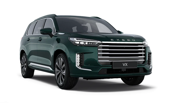 Купить EXEED VX  2024 2025 в Новосибирске - Летный микрорайон 12 - auto-stocks.ru - цвет Эмеральд (зеленый)